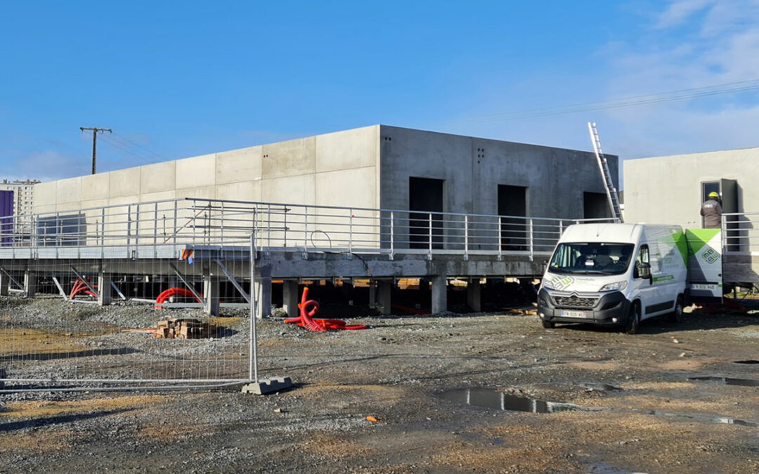 Construction of a Data Center in Tours